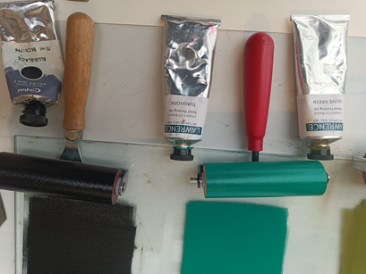 Lino-print workshop using the jigsaw method - Saturday 28th March 2026