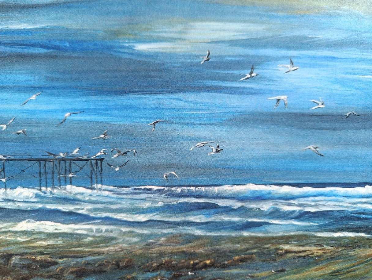 4 pack of Seascape Cards