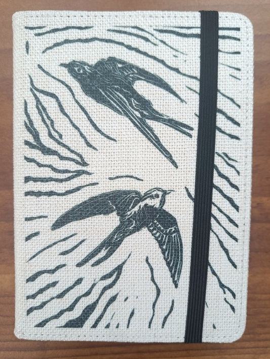 Swift A6 linen notebook