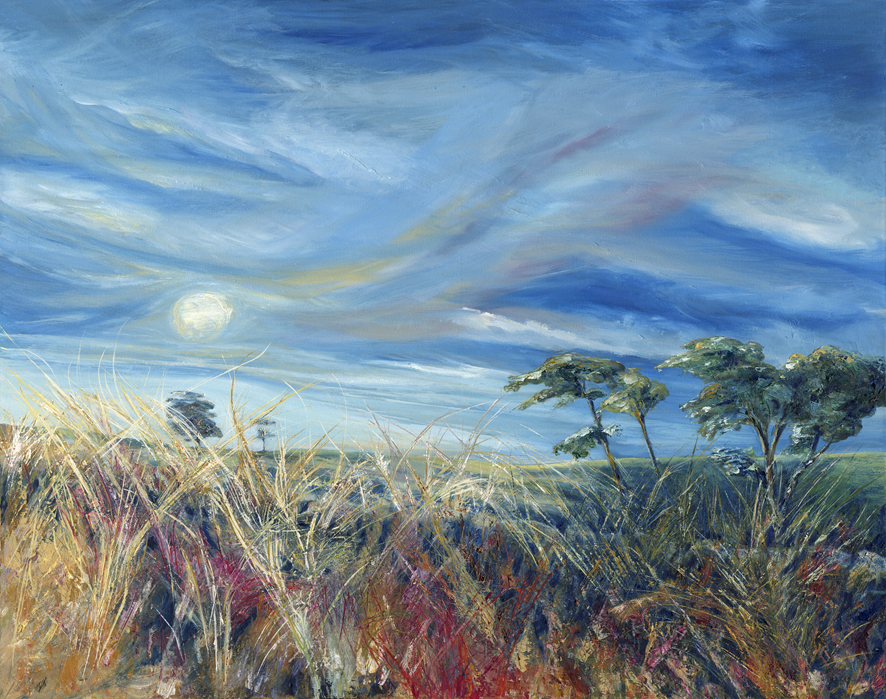 The Yorkshire Moor - oil on canvas